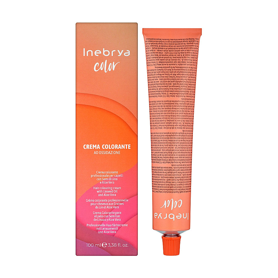 Перманентна крем-фарба для волосся Inebrya Color 7 Pure Blonde, 100 мл
